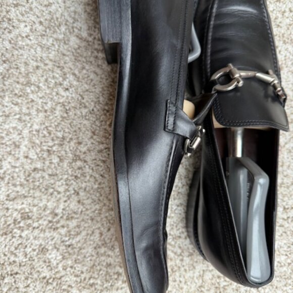 Pre-loved Salvatore Ferragamo Deeper Men's Loafer Size 11.5 Black - Picture 15 of 16